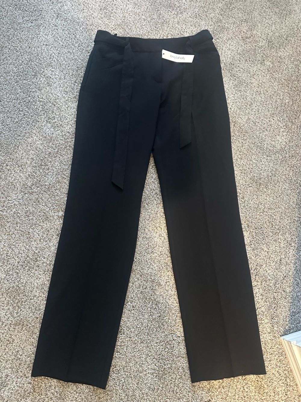 New with Tags Long Tall Sally 9 to 5 Straight Leg Suit Trousers 10